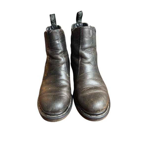 Dr Martens Cadence Boots Women's Size 9 Chelsea Platform Heel Pull On Shoes - Picture 2 of 10